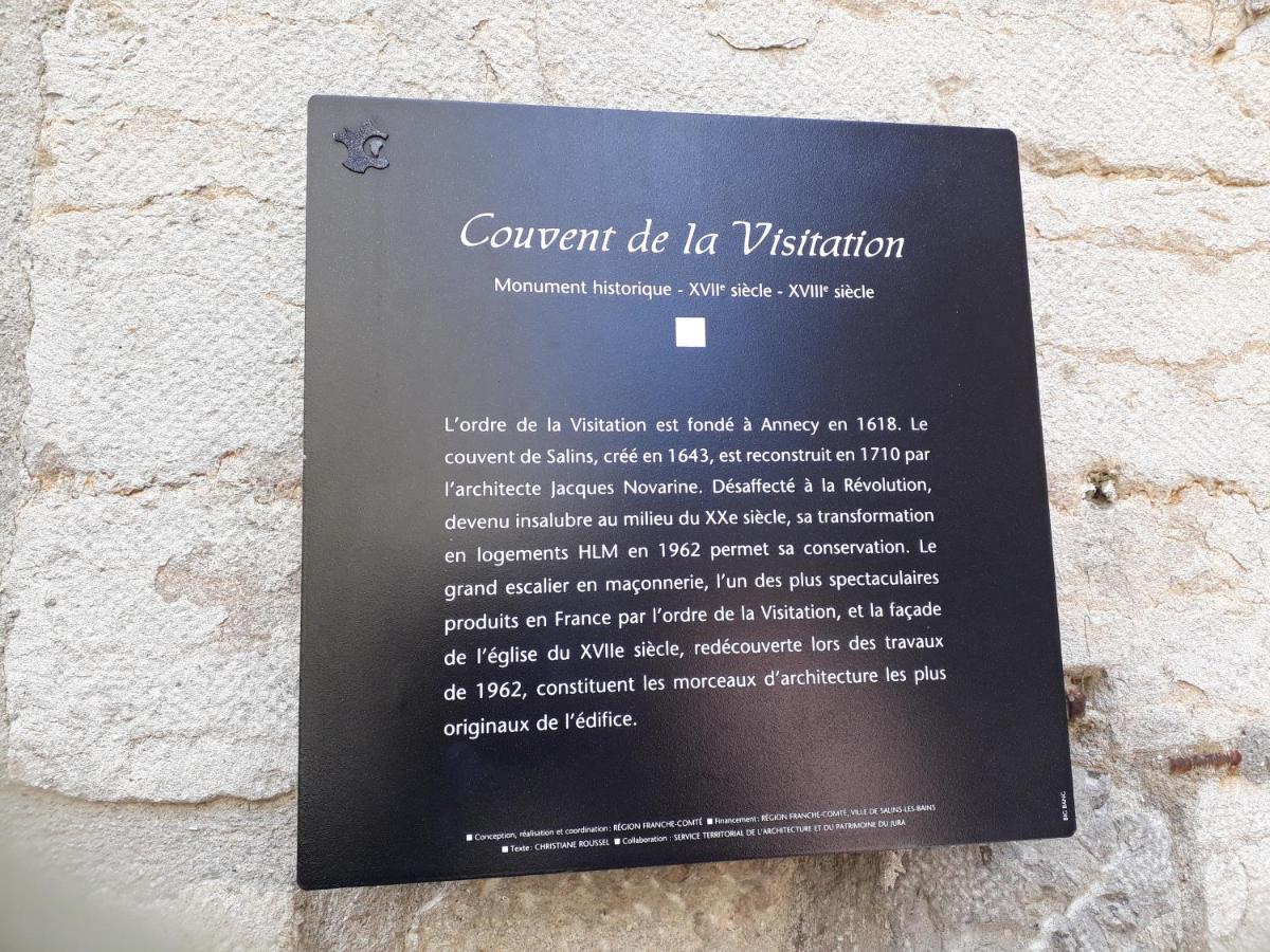 O'Couvent - Appartement 77 M2 - 2 Chambres - A321 Salins-les-Bains Exterior photo